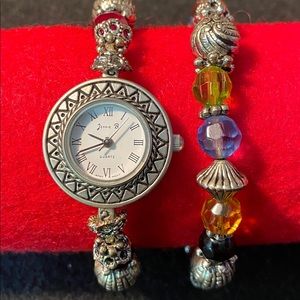 Jennie B, women, watch, and bracelet, no battery.: